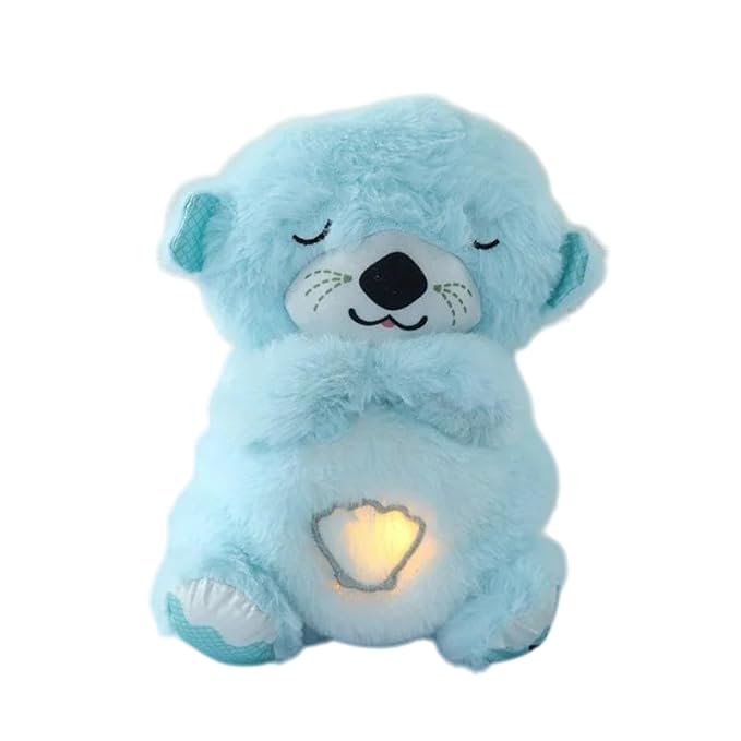 Peluche relajante para bebé que simula respiración ( nutria azul ) - additional image 9
