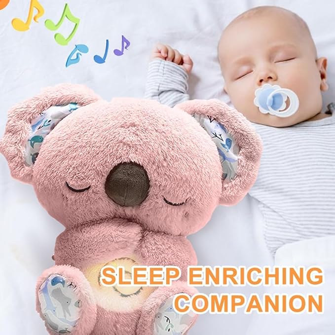 Peluche relajante para bebé que simula respiración ( koala rosa ) - additional image 5