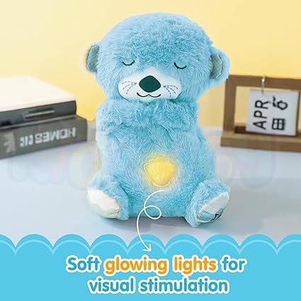 Peluche relajante para bebé que simula respiración ( nutria azul ) - additional image 10