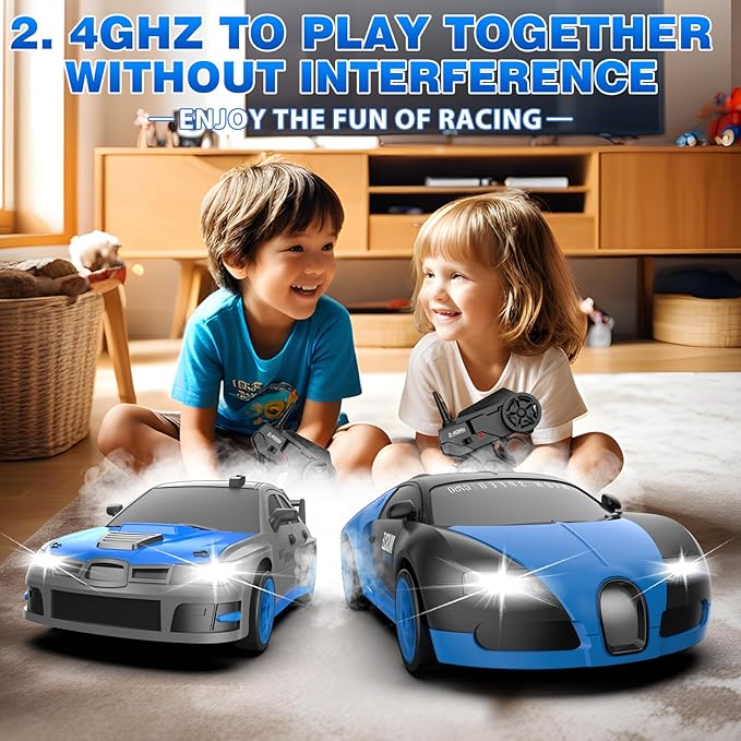 Coche teledirigido drift 1:24 BUCATTI AZUL - additional image 14