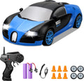 Coche teledirigido drift 1:24 BUCATTI AZUL